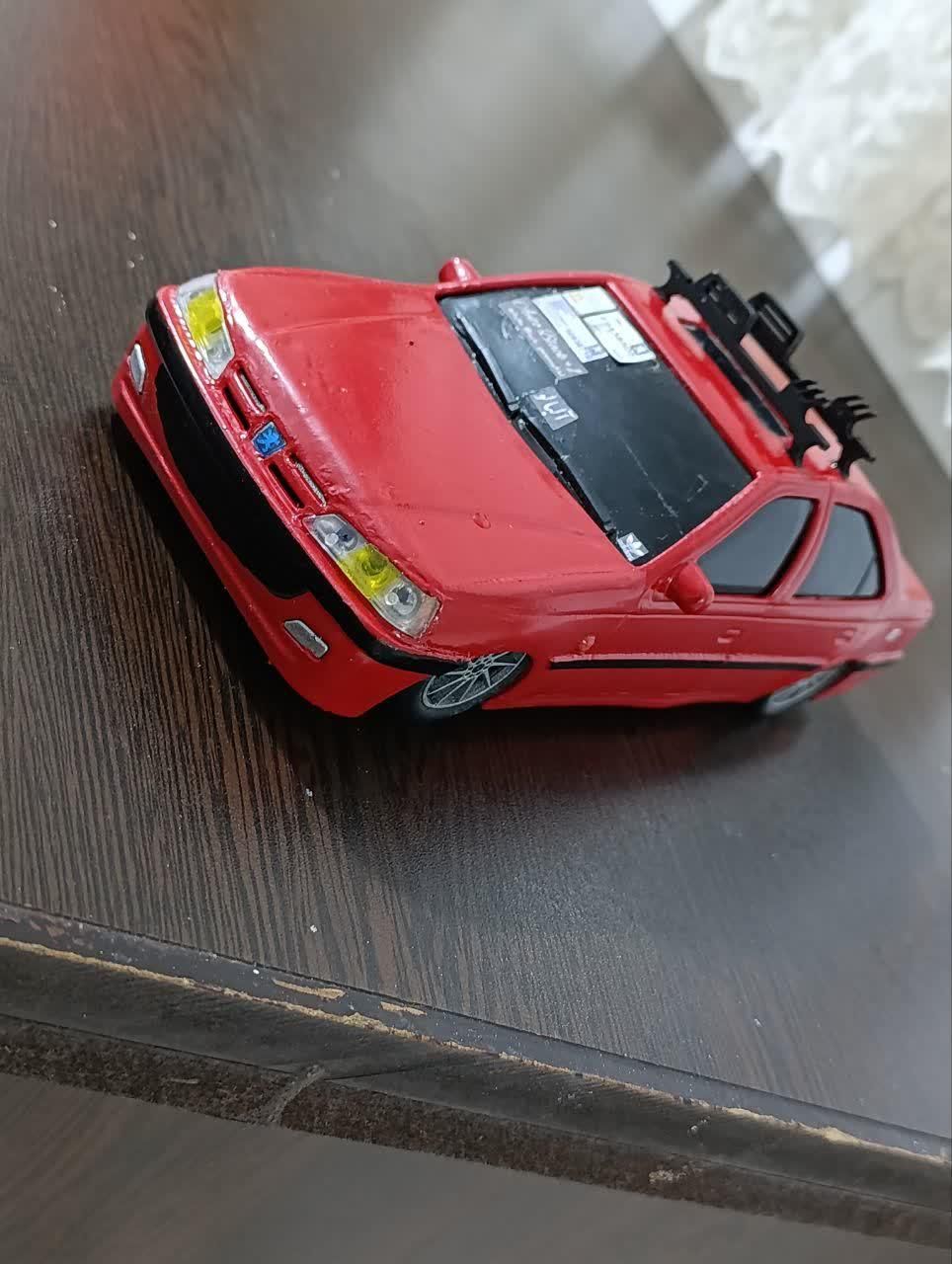 ماکت پارس و۴۰۵  آلبالویی یا نقره ای یا مشکی لوازمی|اسباب‌‌بازی|ری, دولت‌آباد|دیوار