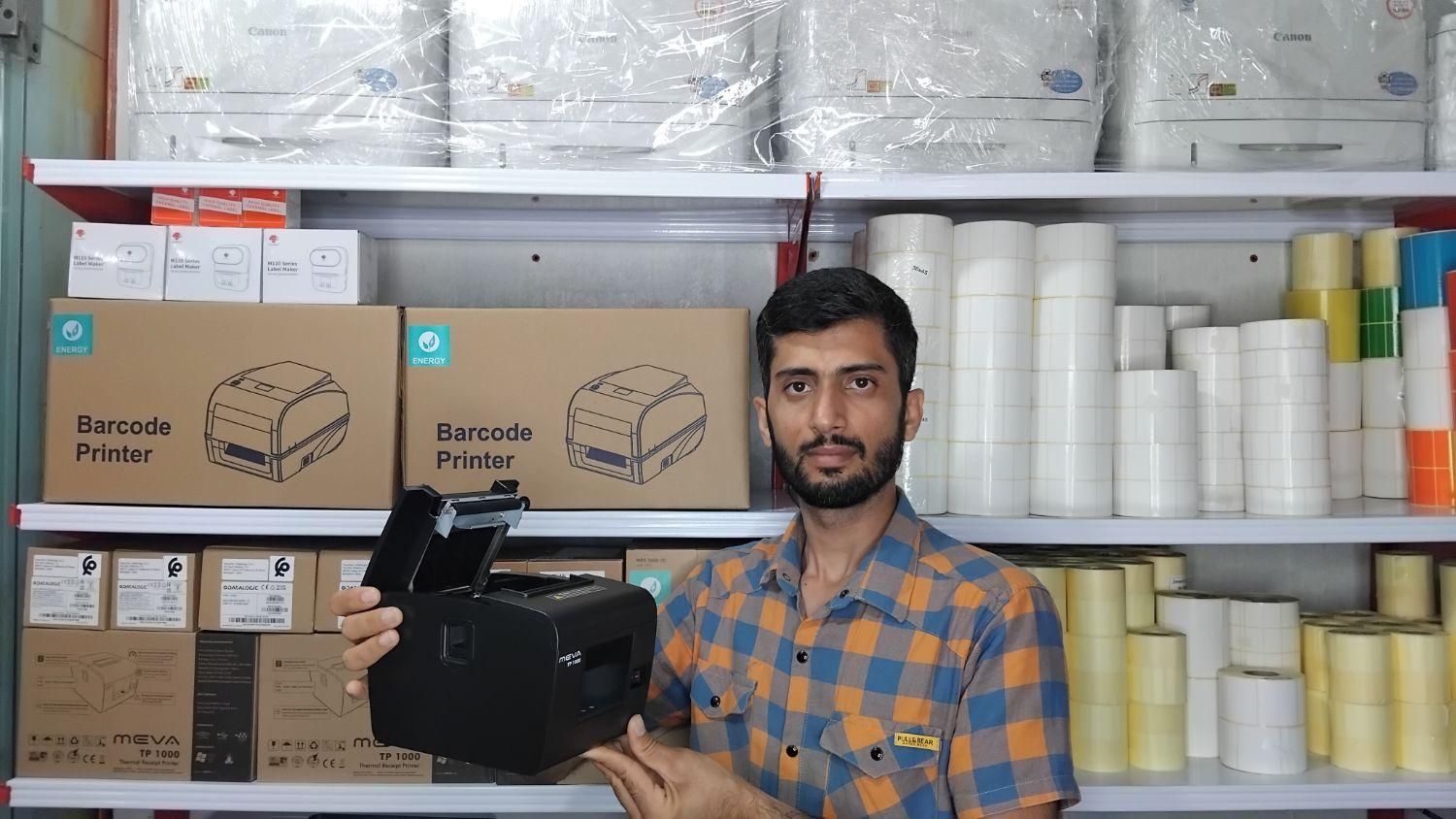 بارکدخوان فیش پرینترزن لیبل کاغذرول حرارت کارتخوان|پرینتر، اسکنر، کپی، فکس|بندرعباس, |دیوار