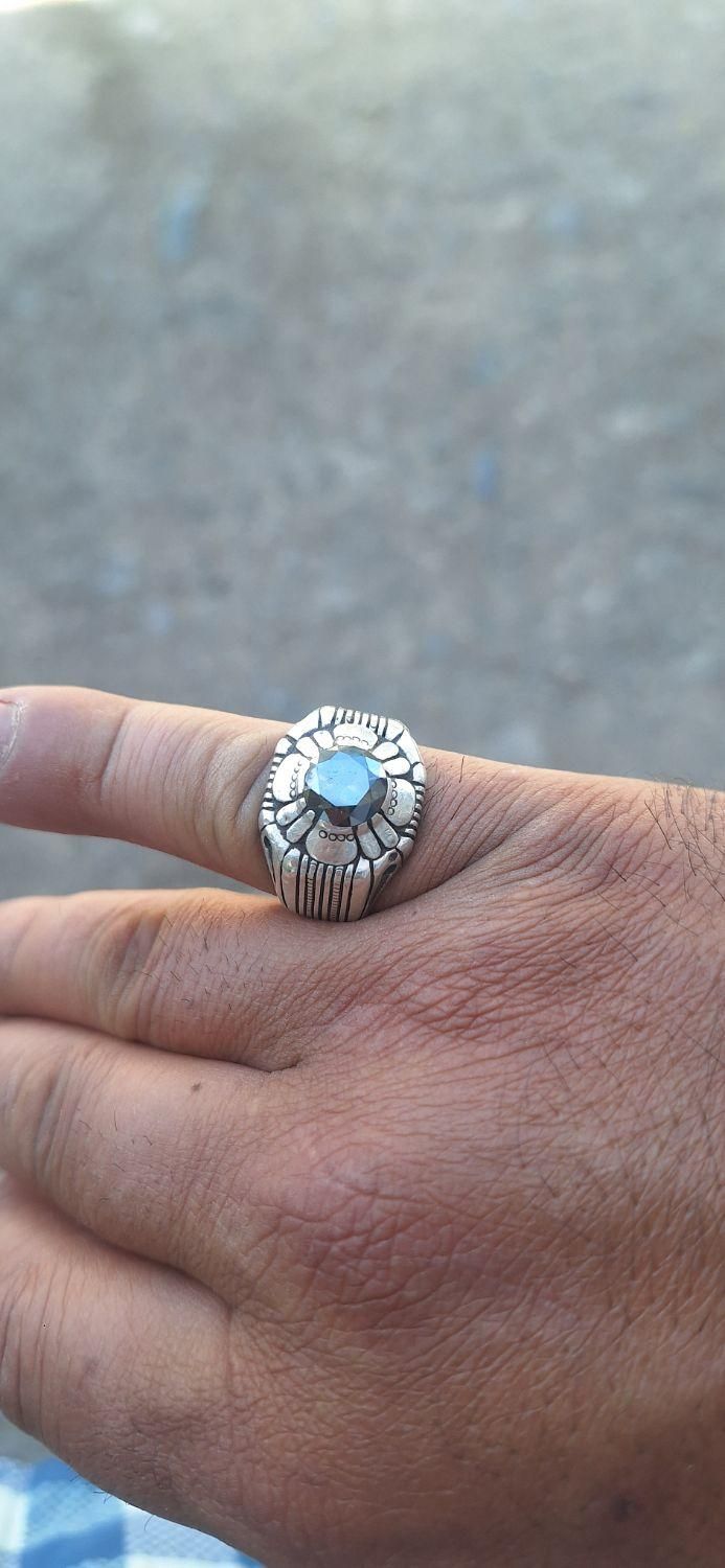 انگشتر موزانایت اصل|جواهرات|زنجان, |دیوار