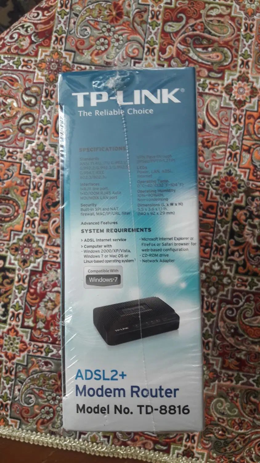 مودم تی پی لینک 8816(tp-link 8816)|مودم و تجهیزات شبکه|مشهد, کوی پلیس|دیوار