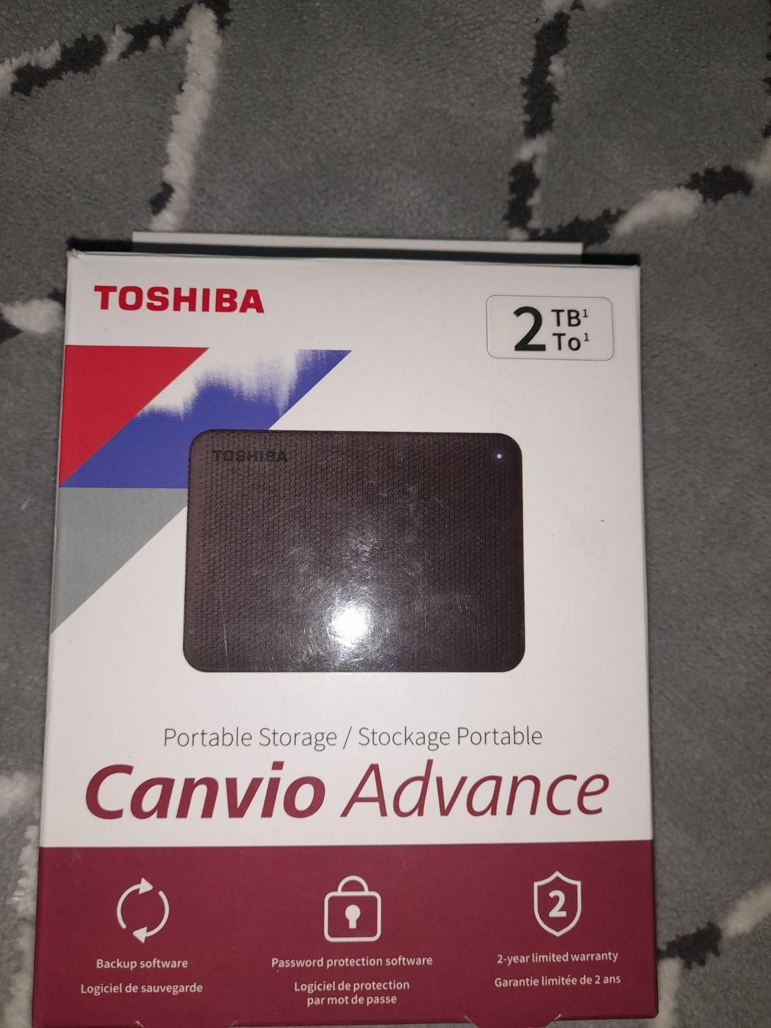 هارد ۲ترا توشیبا Canvio Advance|قطعات و لوازم جانبی رایانه|بندر ماهشهر, |دیوار