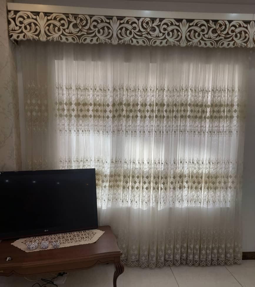 دوپرده زیر پرده یکی ۲/۵طول ۲عرض اون یکی کوچیکتر|پرده، رانر، رومیزی|قائم‌شهر, |دیوار