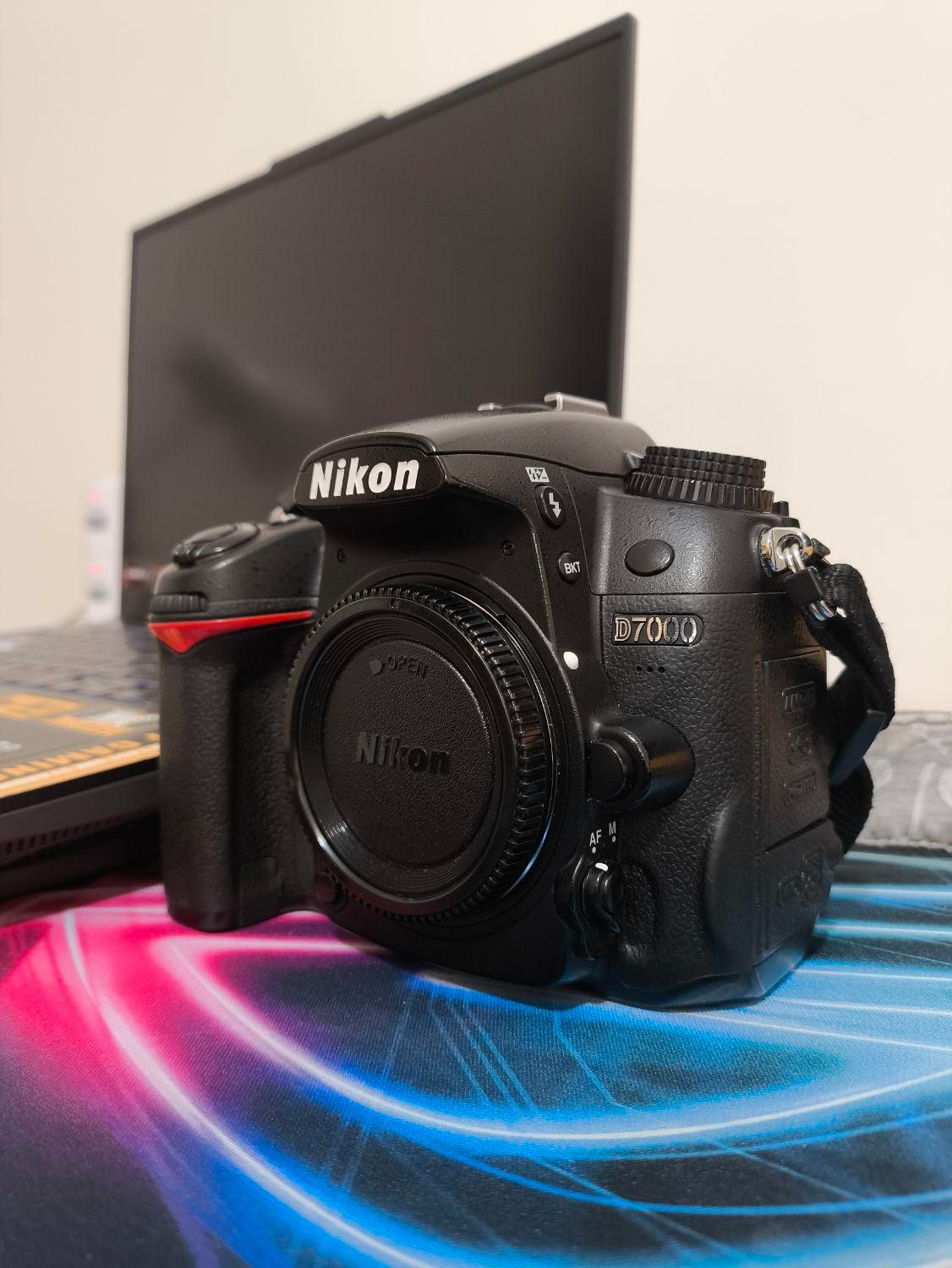 دوربین نیکون D7000 درجه یک|دوربین عکاسی و فیلمبرداری|شیراز, شهرک گلستان|دیوار
