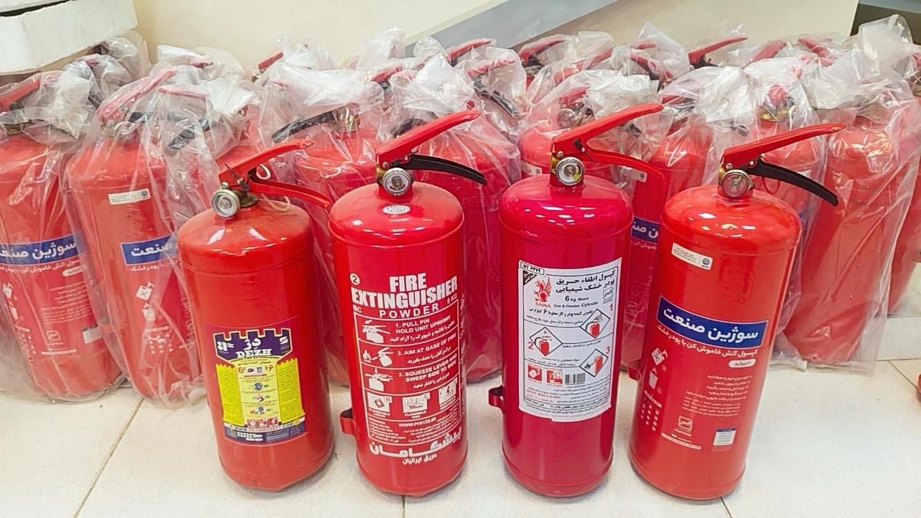 خرید مستقیم کپسول 6kg پودری آتش نشانی|ابزارآلات|مشهد, شهرک رازی (شهرک غرب)|دیوار