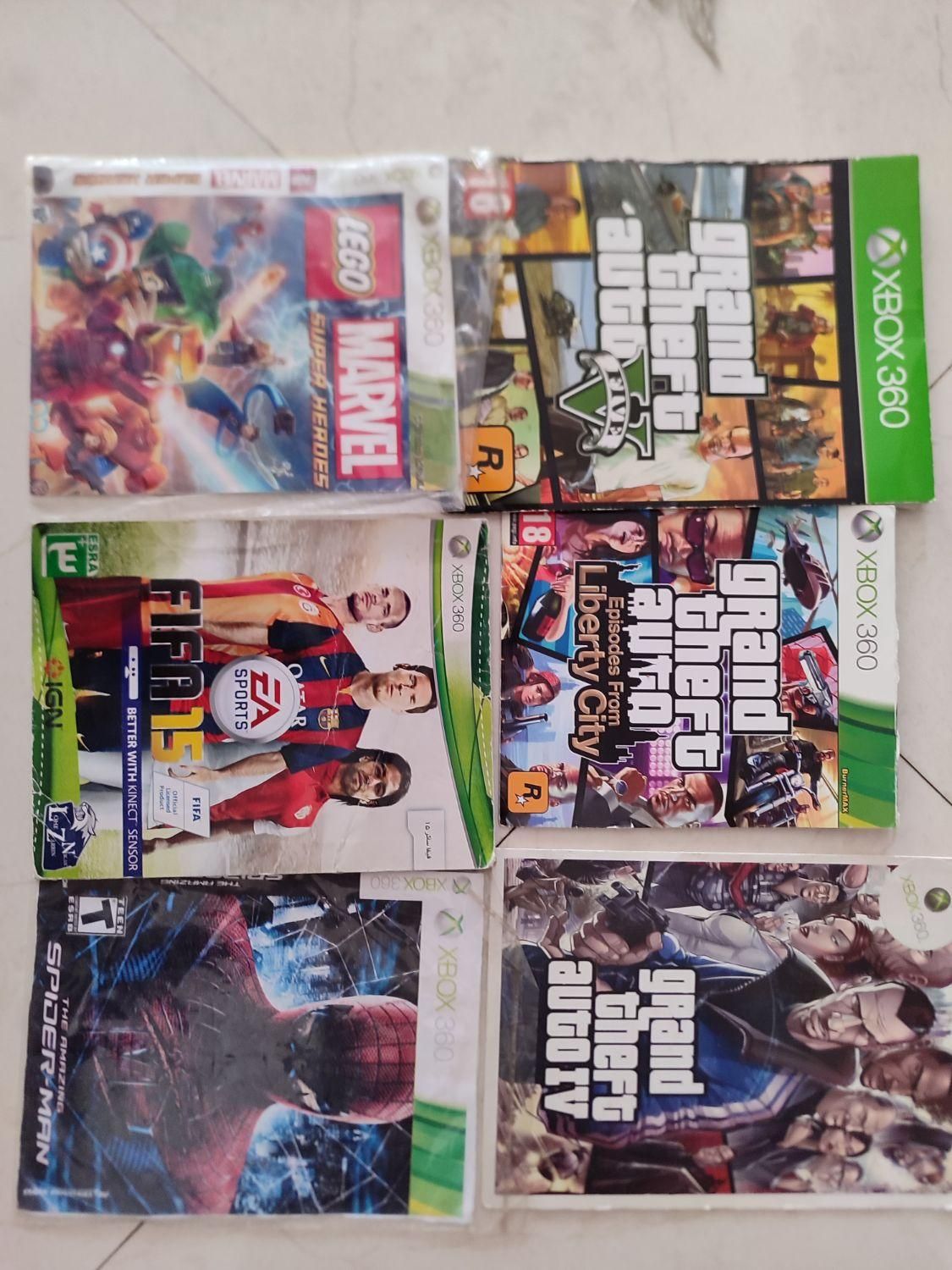 60 بازی Xbox 360|کنسول، بازی ویدئویی و آنلاین|کرمان, |دیوار