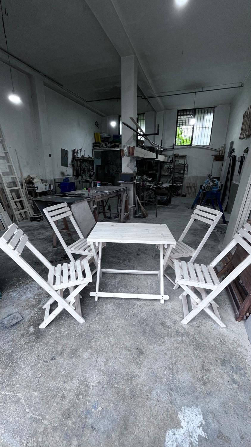 میز و صندلی تاشو|میز و صندلی غذاخوری|تنکابن, |دیوار