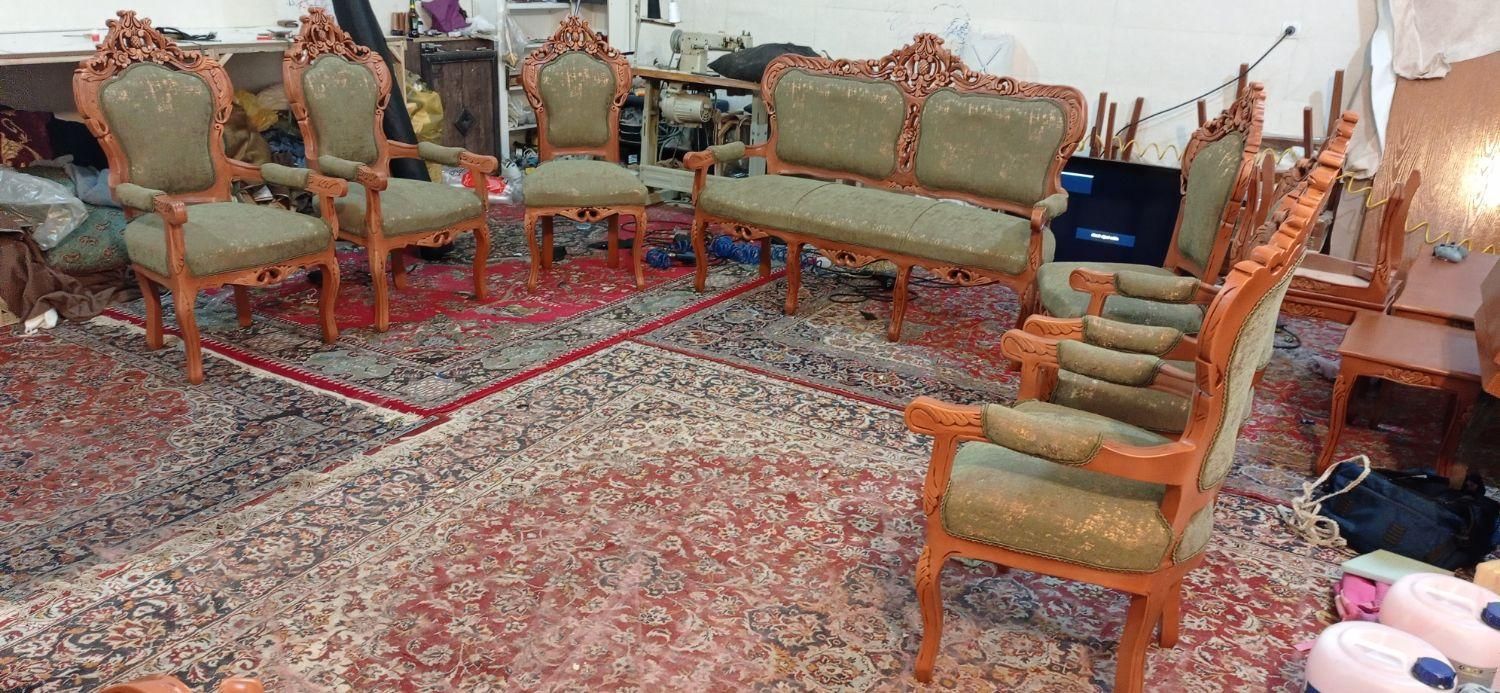 تولید و تعمیر انواع مبلمان سلطنتی کلاسیک اسپورت ..|مبلمان خانگی و میز عسلی|شیراز, قدوسی شرقی|دیوار