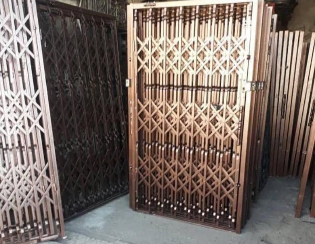 تولید و نصب انواع حفاظ اهنی و درب های اکاردئونی|مصالح و تجهیزات ساختمان|کرج, گوهردشت|دیوار