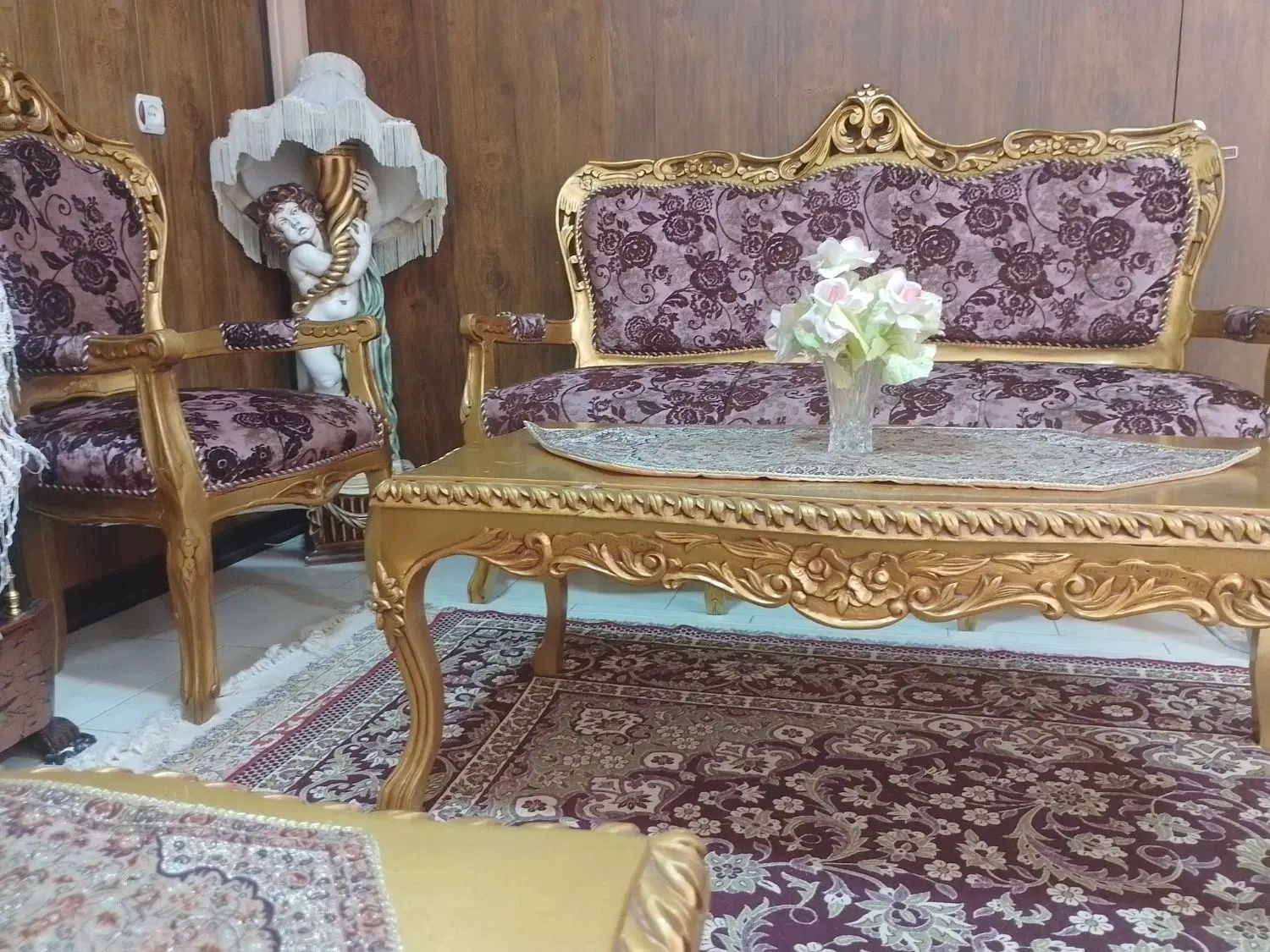 مبل استیل کلاسیک|مبلمان خانگی و میز عسلی|اصفهان, گلزار|دیوار