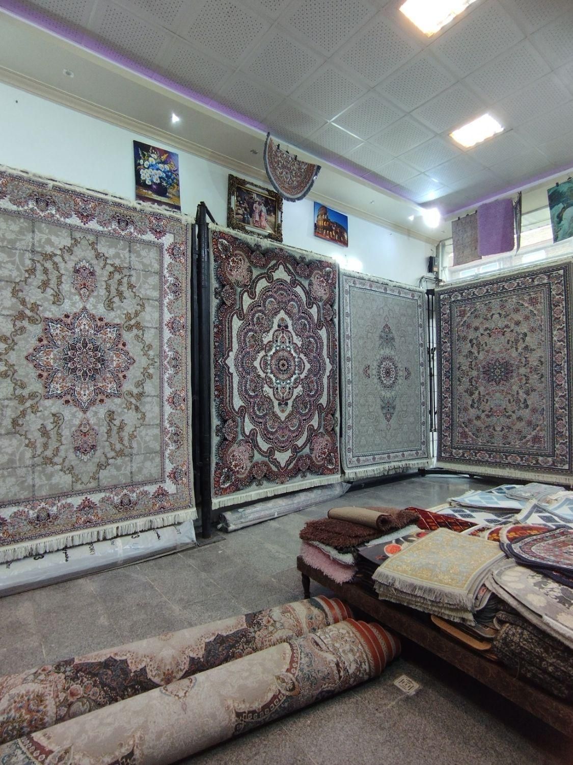 فرش طرح بنفشه ۷۰۰شانه|فرش|سلماس, |دیوار