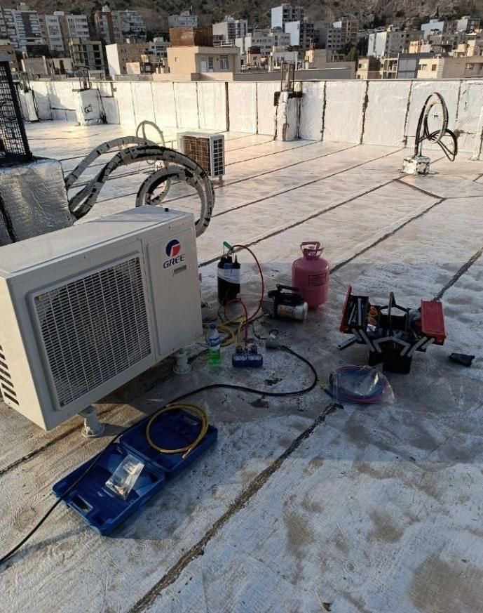 نصب و تعمیر اسپلیت و سانترال و کولر پنچره ای|خدمات پیشه و مهارت|لامرد, |دیوار