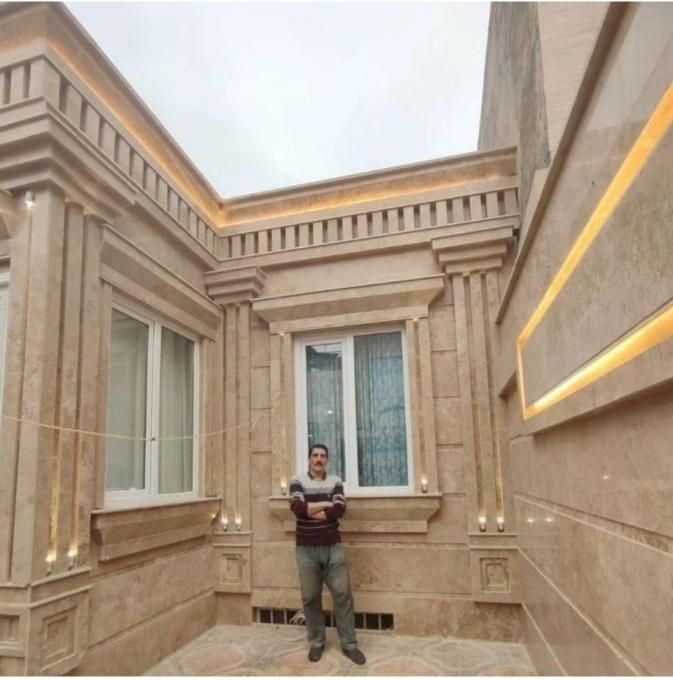 سنگ کار رومی ساده ترکیبی پله کف بدنه محوطه|خدمات پیشه و مهارت|کرج, میدان میوه و تره بار مرکزی|دیوار