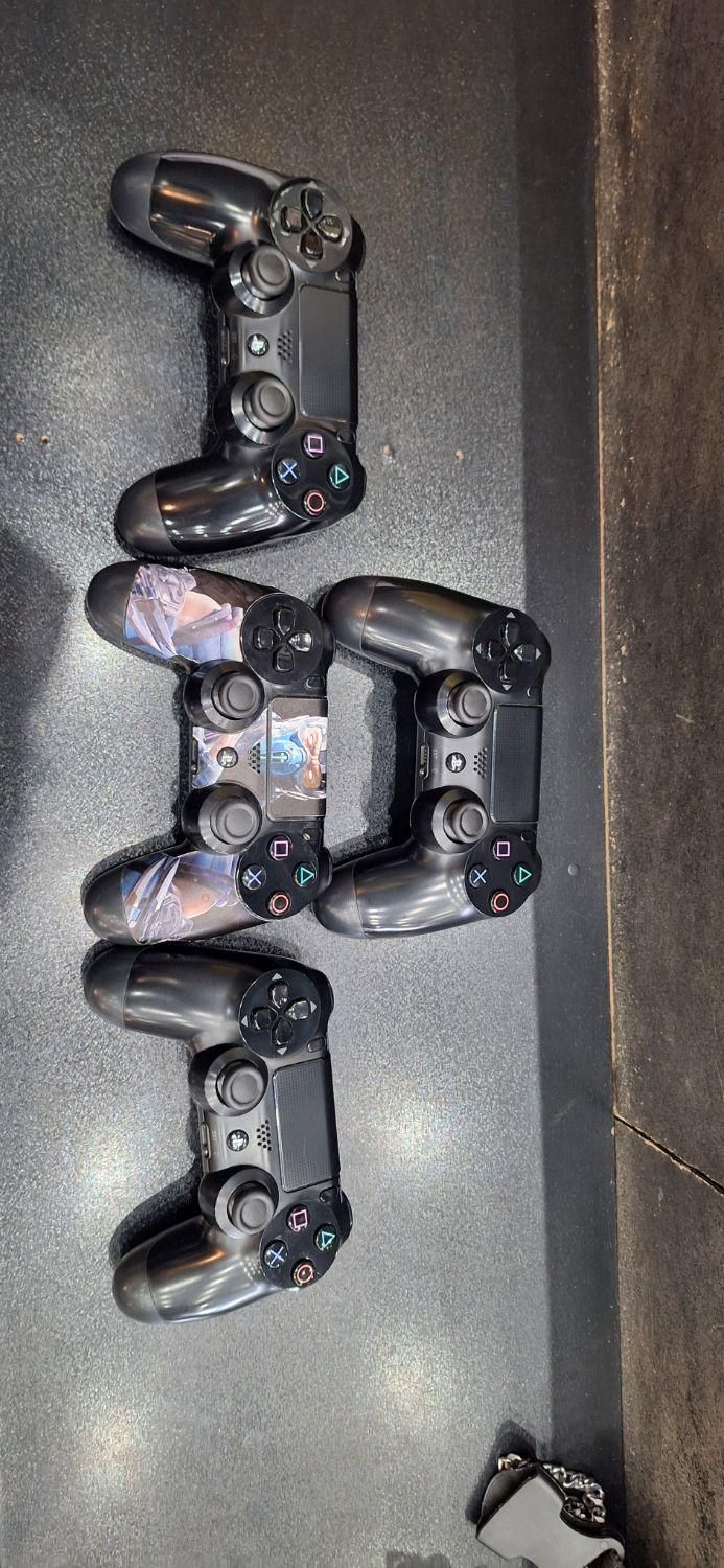ps4  چهار  دسته  کپی خور فول بازی فن و شارژر|کنسول، بازی ویدئویی و آنلاین|شهرکرد, |دیوار