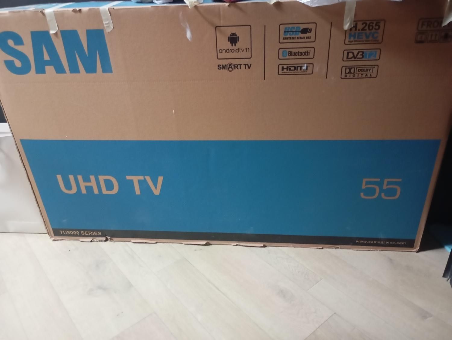 ال ای دی ۵۵ سام tu8000|تلویزیون و پروژکتور|آمل, |دیوار