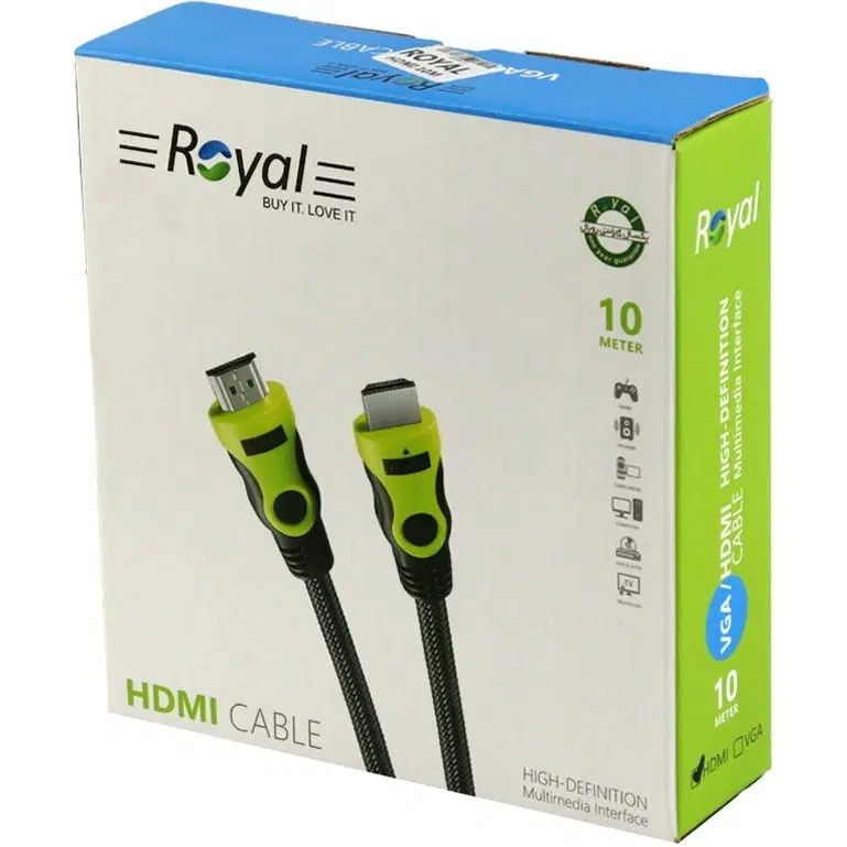 کابل hdmi 10 متری 10m hdmi 4k ایکس پی پروداکت|قطعات و لوازم جانبی رایانه|تهران, میدان ولیعصر|دیوار