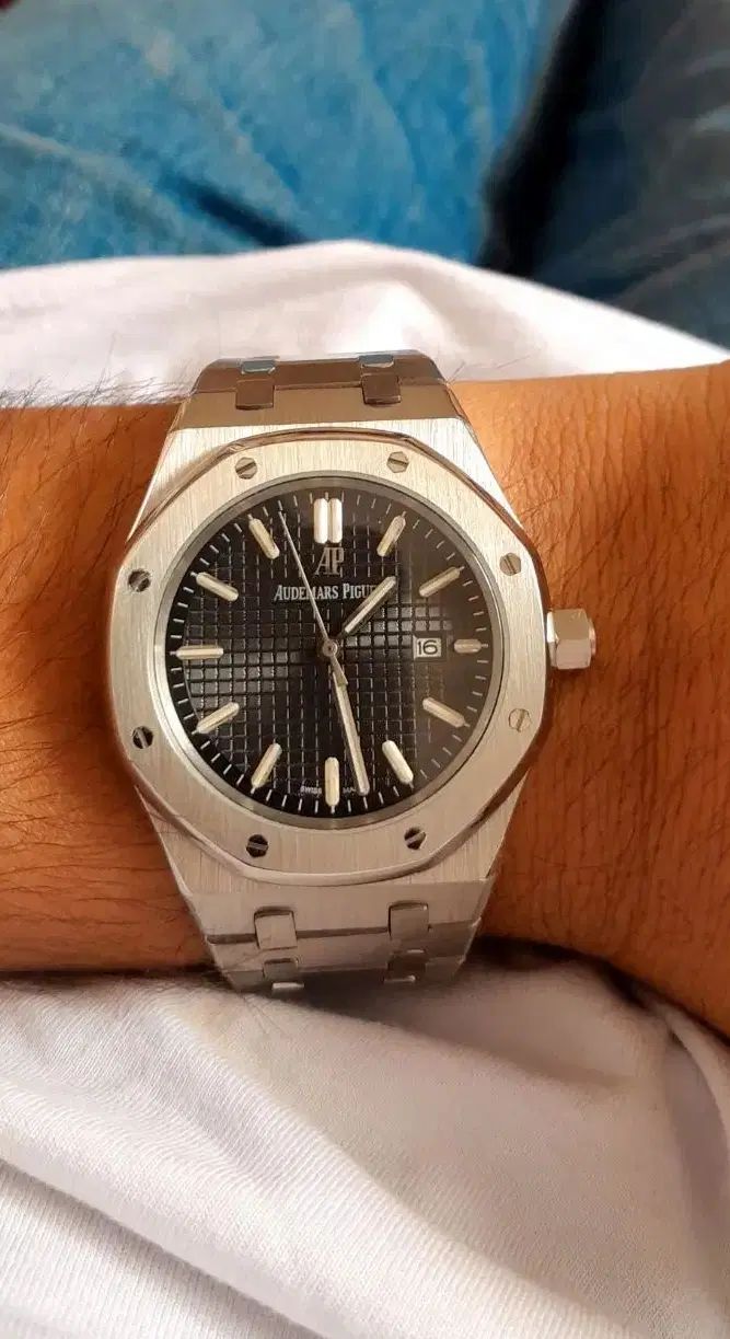 ساعت AP Royal Oak ژاپن ای پی نقره ای نو آکبند|ساعت|تهران, جنت‌آباد مرکزی|دیوار