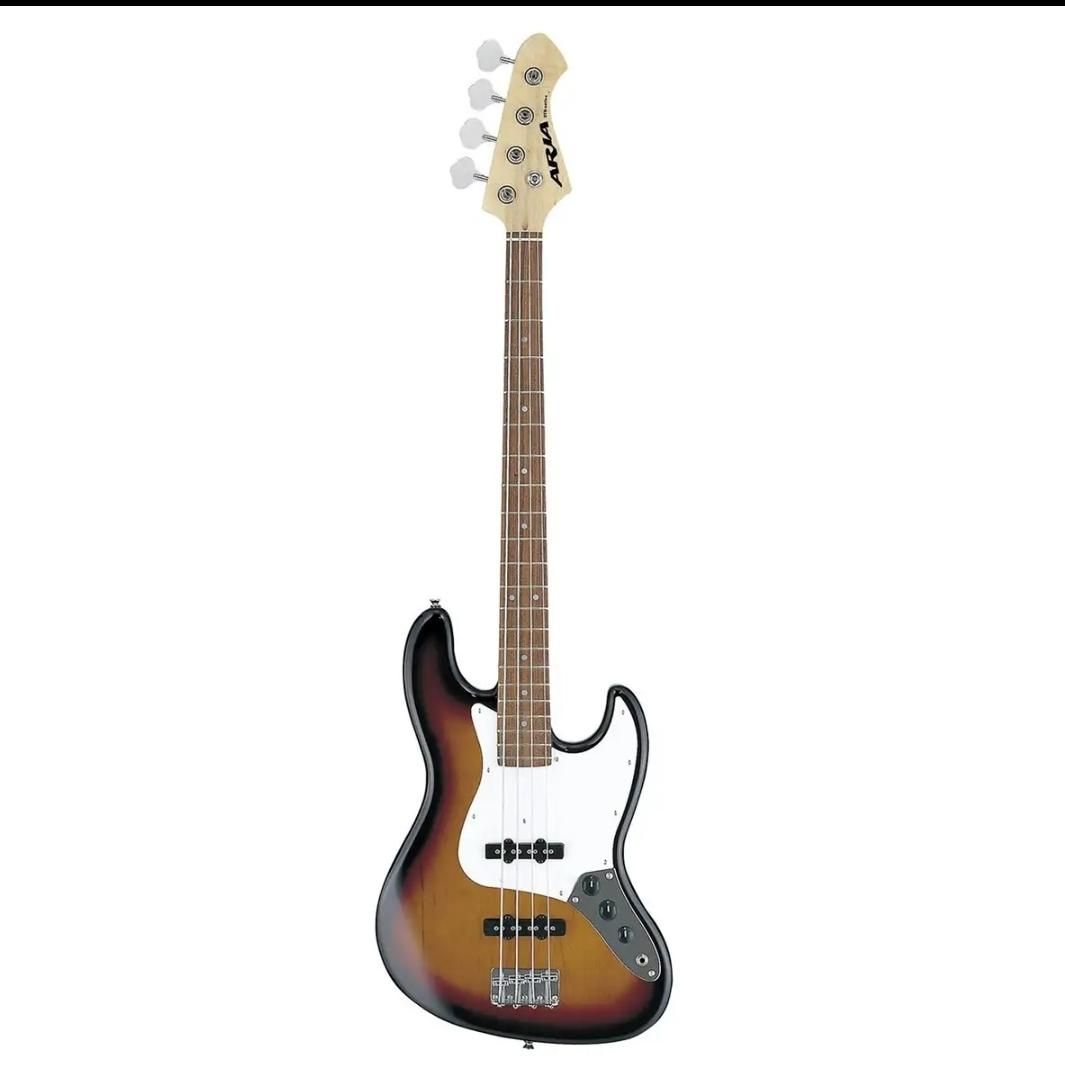 گیتار بیس اریا aria guitar bass jazz bass solid|گیتار، بیس، امپلیفایر|تهران, یوسف‌آباد|دیوار