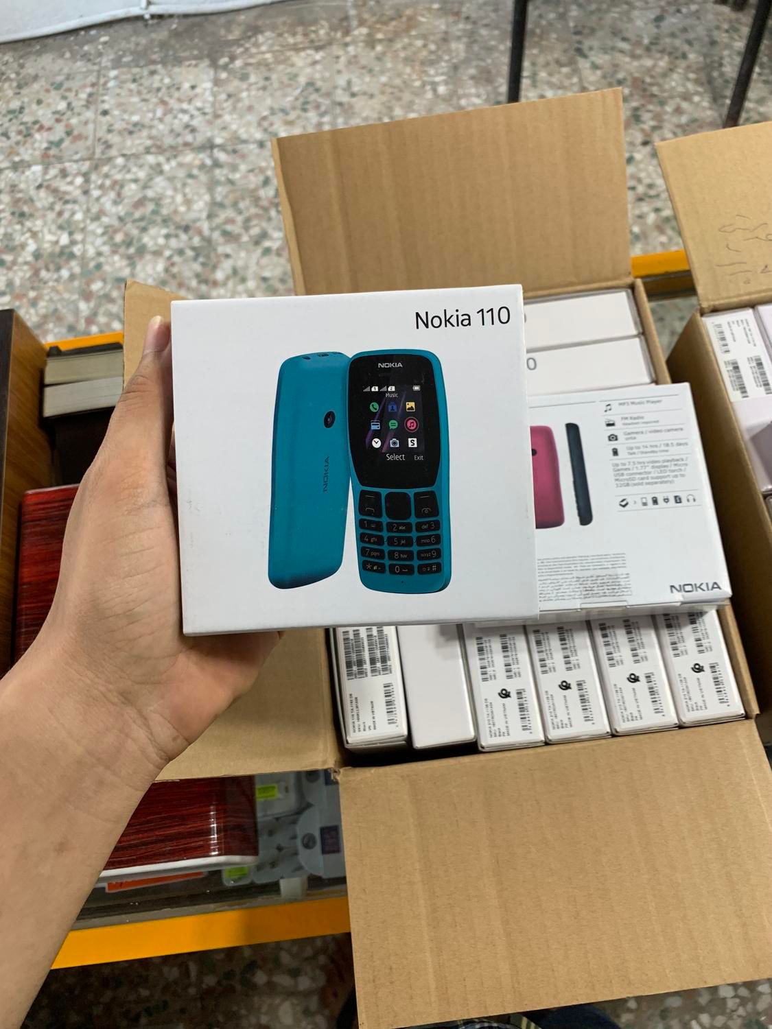 نوکیا ۱۱۰ ویتنام (تک و عمده)|موبایل|بندر انزلی, لیچارگی حسن رود|دیوار