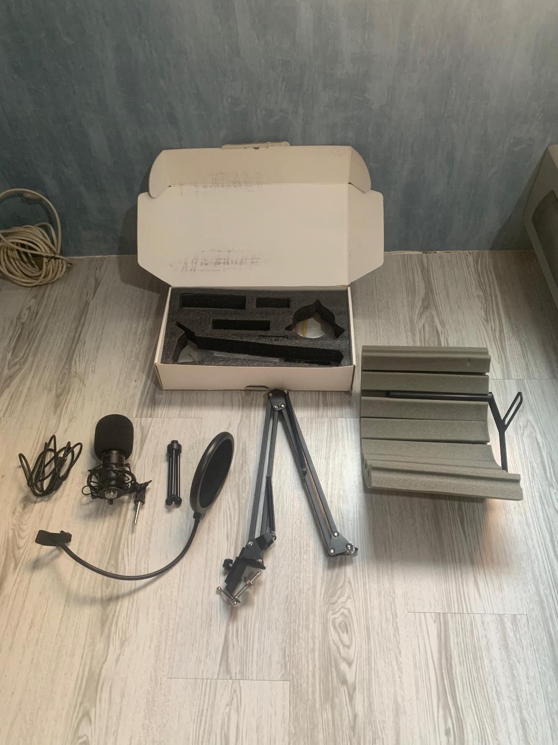 میکروفون کندانسر یانمای مدل q9 pro|سیستم صوتی خانگی|تهران, شهرک ولیعصر شمالی|دیوار
