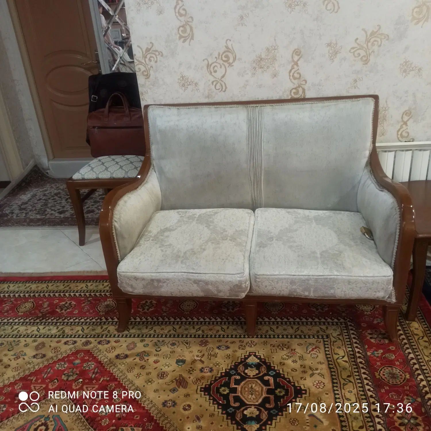 مبل استیل فرانسوی همراه نهار خوری خوش استایل|مبلمان خانگی و میز عسلی|تهران, دکتر هوشیار|دیوار