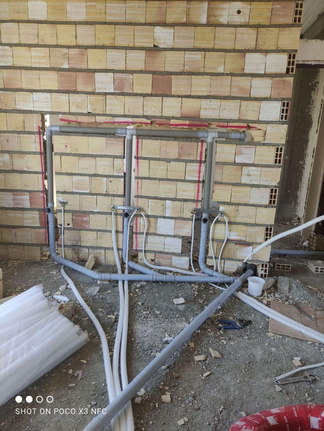 لوله کشی سردو گرم فاضلاب نیوپایپ صفر تا صد|خدمات پیشه و مهارت|قزوین, |دیوار