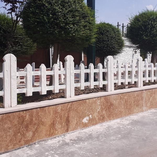 نرده سنگی دورباغچه طرح چوب|مصالح و تجهیزات ساختمان|آستانه اشرفیه, |دیوار