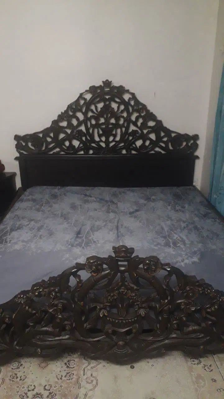 سرویس خواب دونفره چوبی|تخت و سرویس خواب|تهران, آرژانتین|دیوار