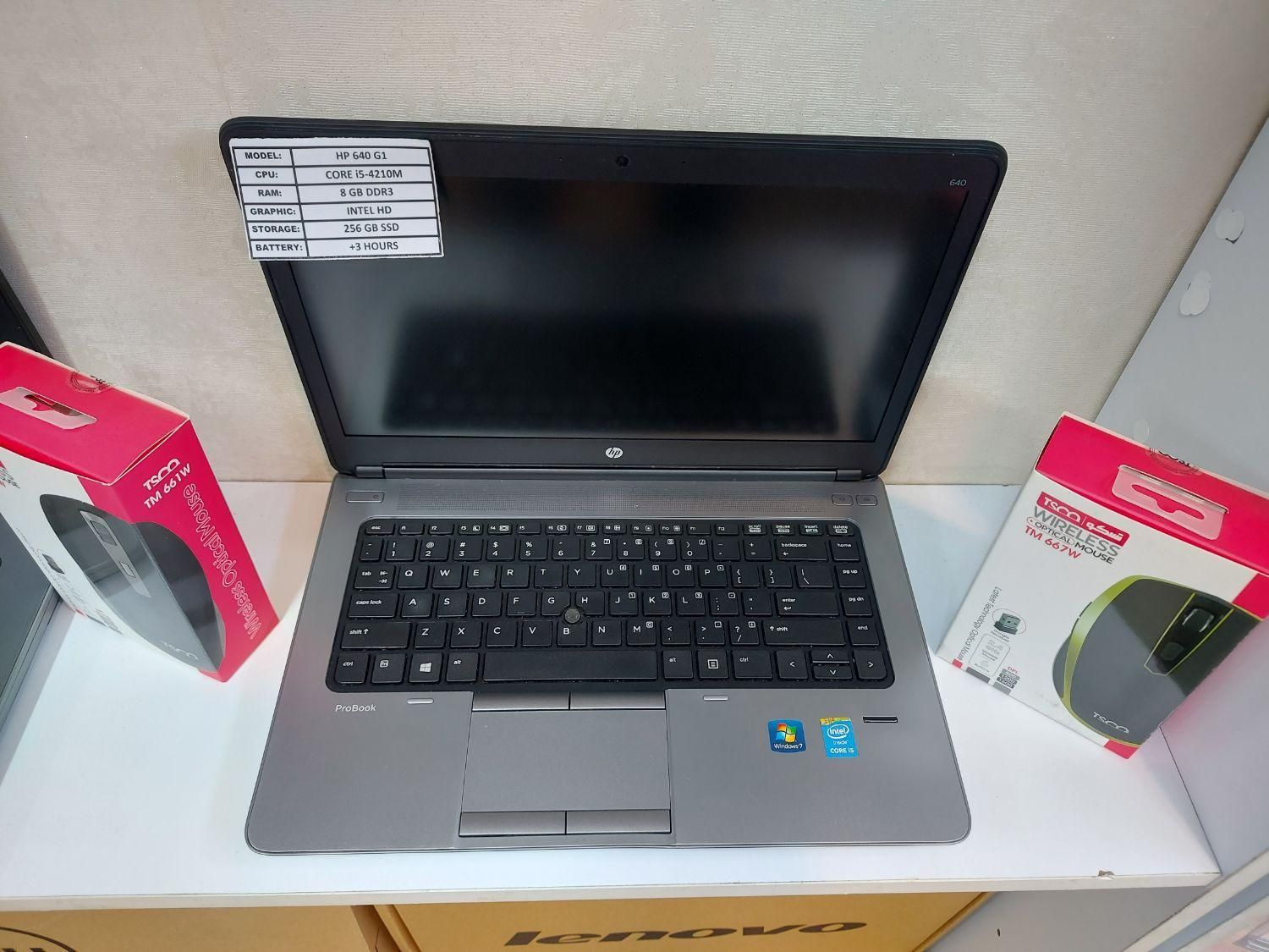 لپتاپcore i5رم8هاردssd  کاملانوباکارتن‌640باضمانت|رایانه همراه|تهران, پونک|دیوار