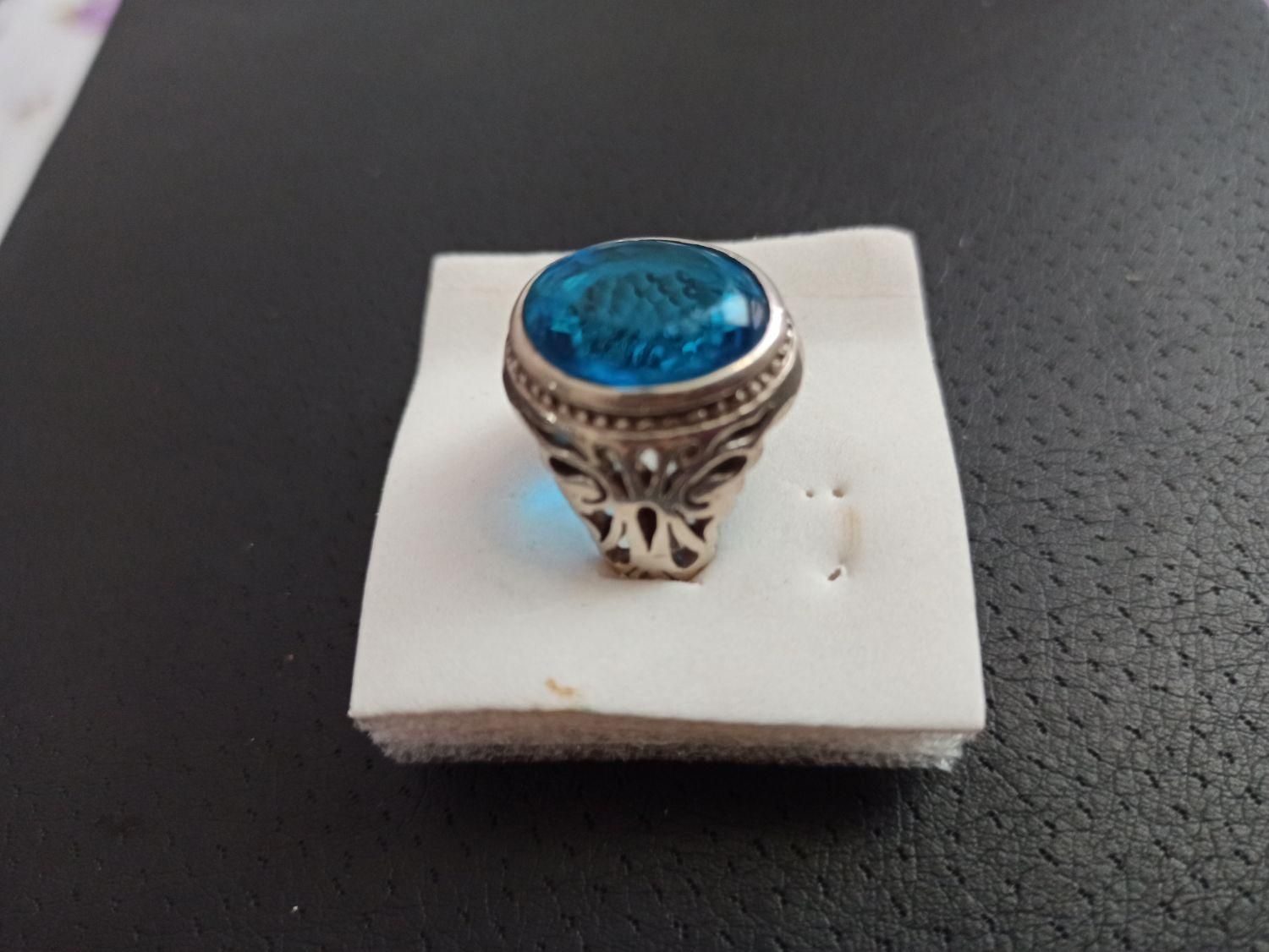 انگشتر نقره توپاز|جواهرات|قزوین, |دیوار