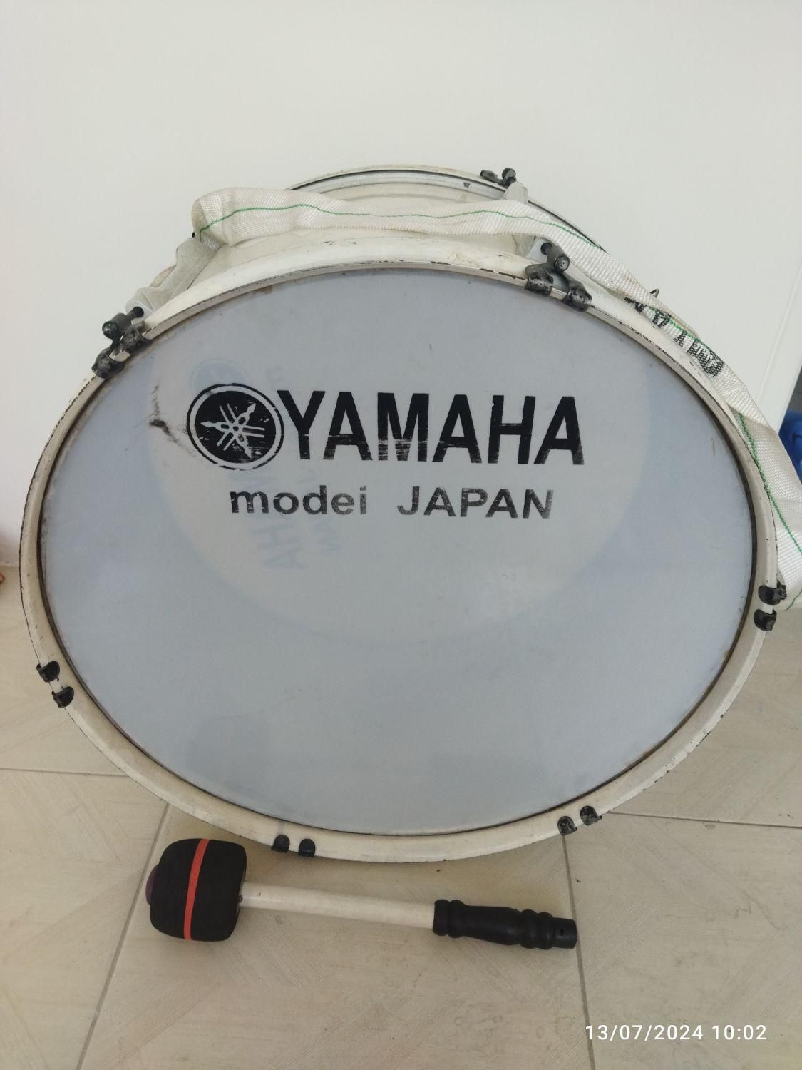 طبل یاماها سالم وتمیز،اندازه قطر۶۰بیشتر|درام و پرکاشن|تهران, علم و صنعت|دیوار