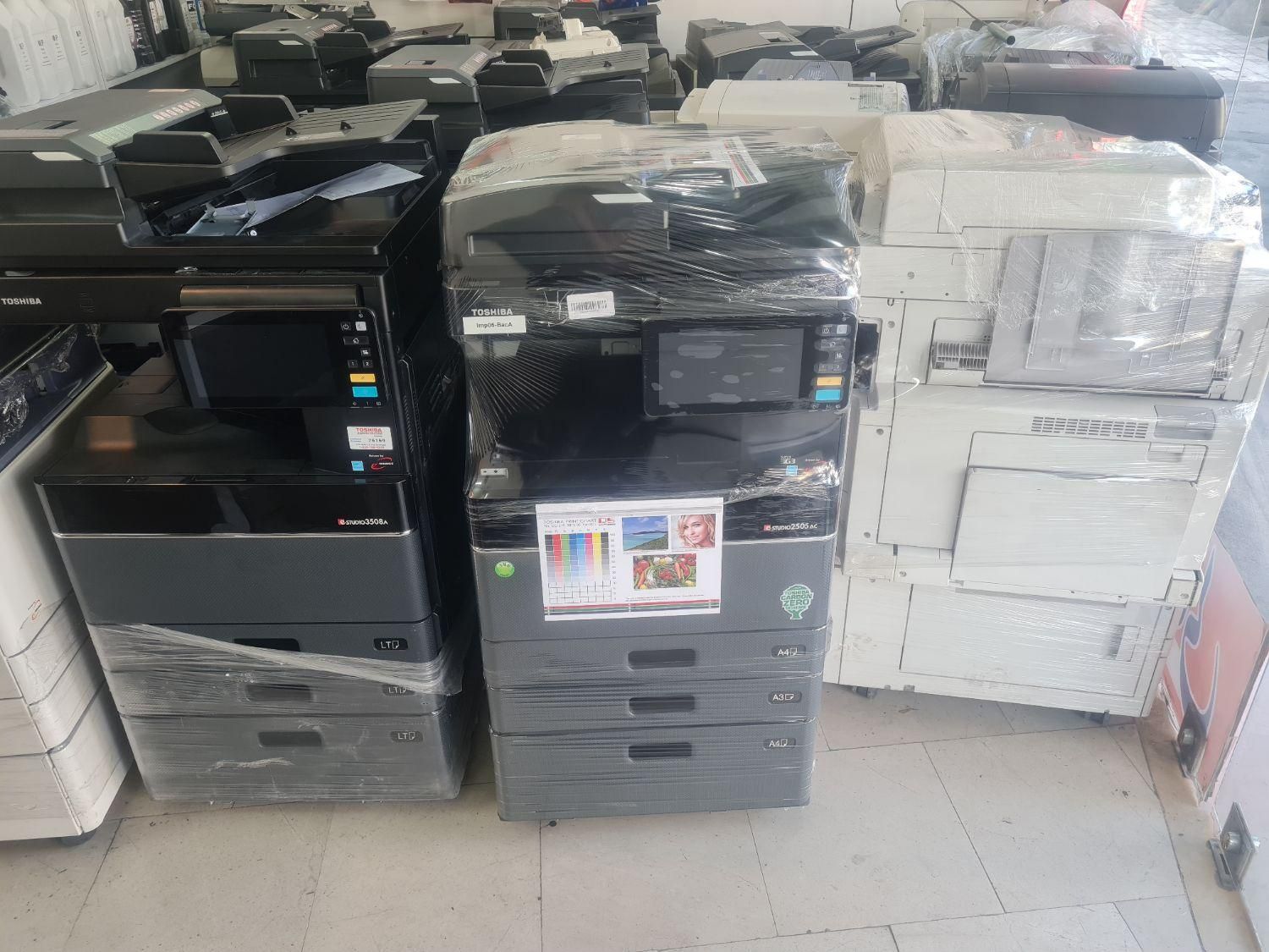 دستگاه های کپی استوک رنگی سیاه سفید|پرینتر، اسکنر، کپی، فکس|مشهد, شریف|دیوار