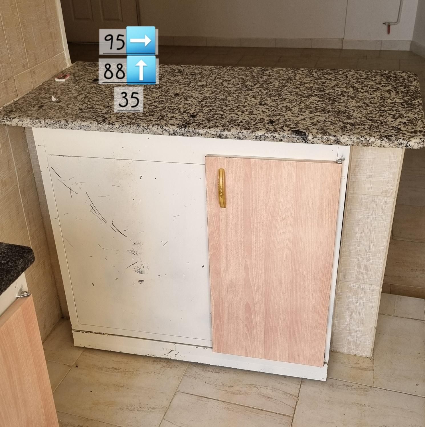 کابینت فلزی ابگرمکن هود|آب‌چکان و نظم‌دهنده ظروف|تویسرکان, |دیوار