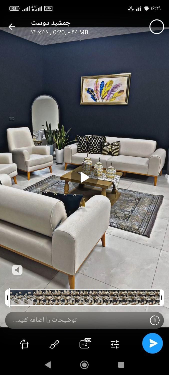 مبل|مبلمان خانگی و میز عسلی|سنقر, |دیوار