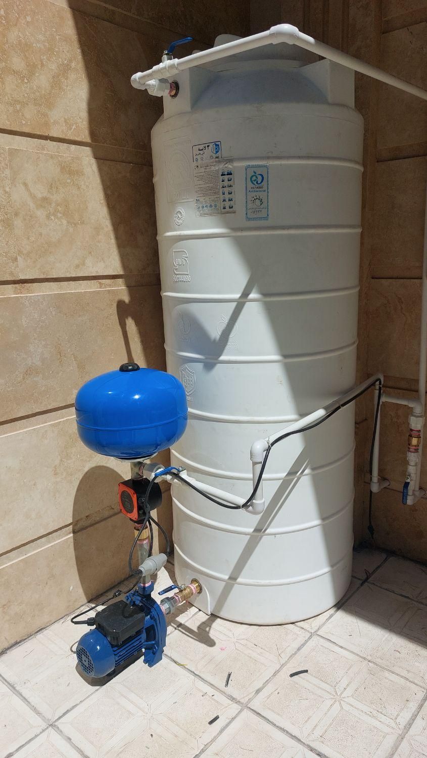 انواع مخازن پلی اتیلن|مصالح و تجهیزات ساختمان|شهرضا, |دیوار