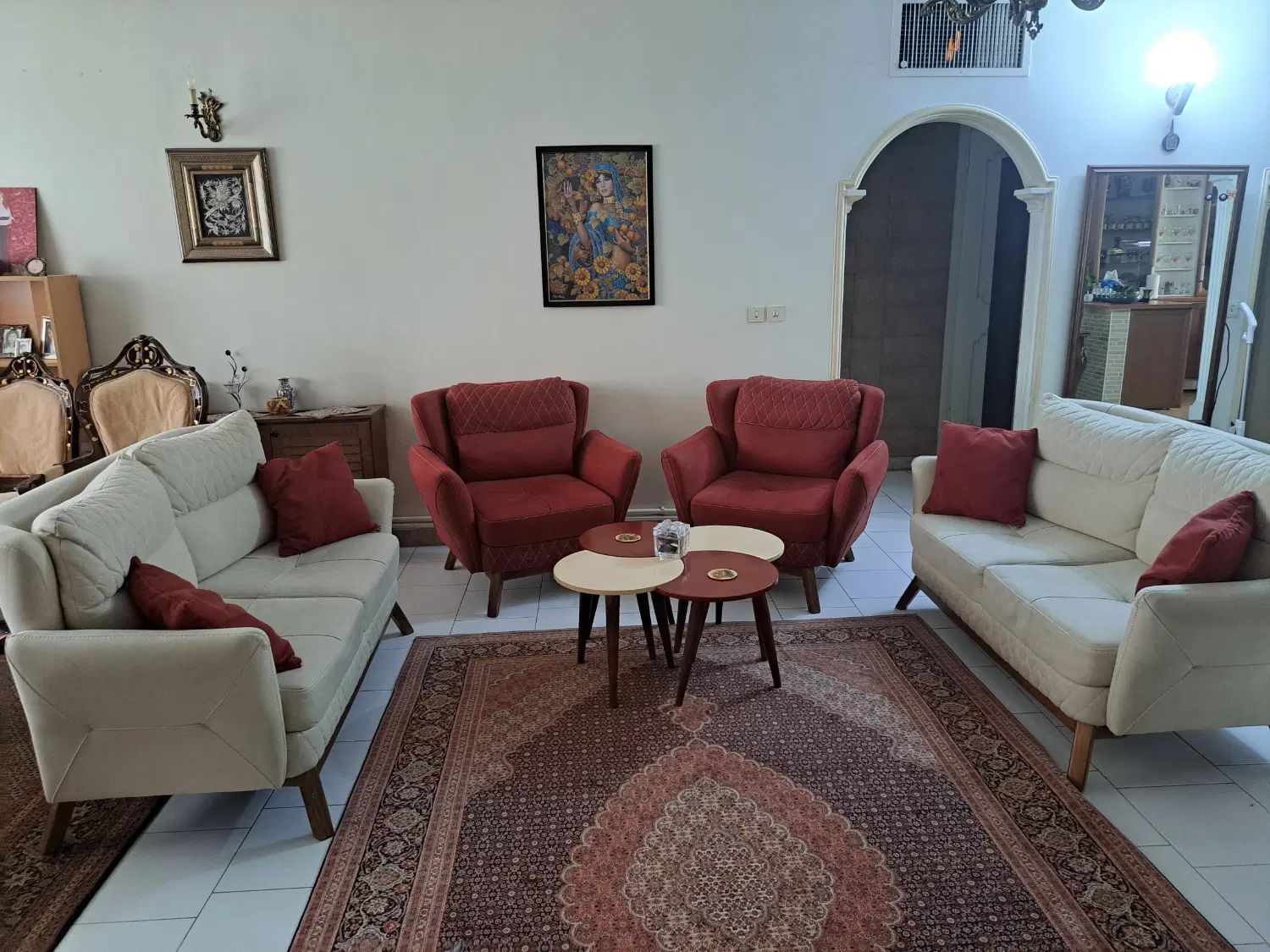 ست کامل مبلمان|مبلمان خانگی و میز عسلی|تهران, شهرک مخابرات|دیوار
