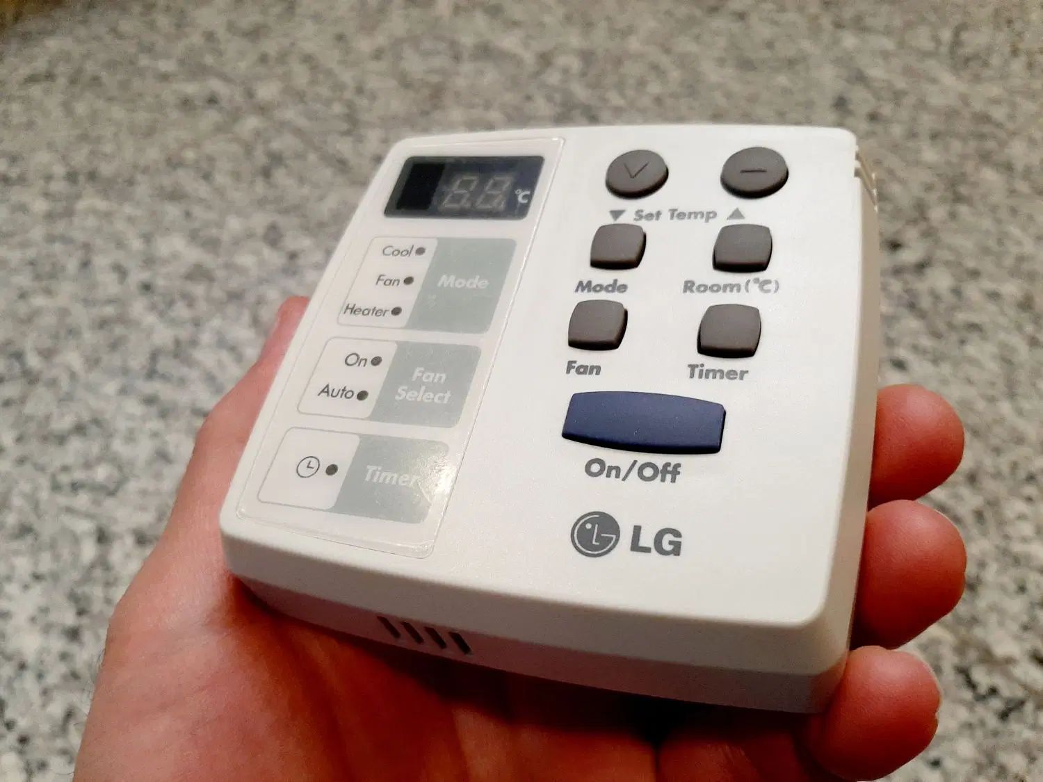 ترموستات دیجیتال LG|کولر گازی و فن‌کوئل|اصفهان, باغ زرشک|دیوار