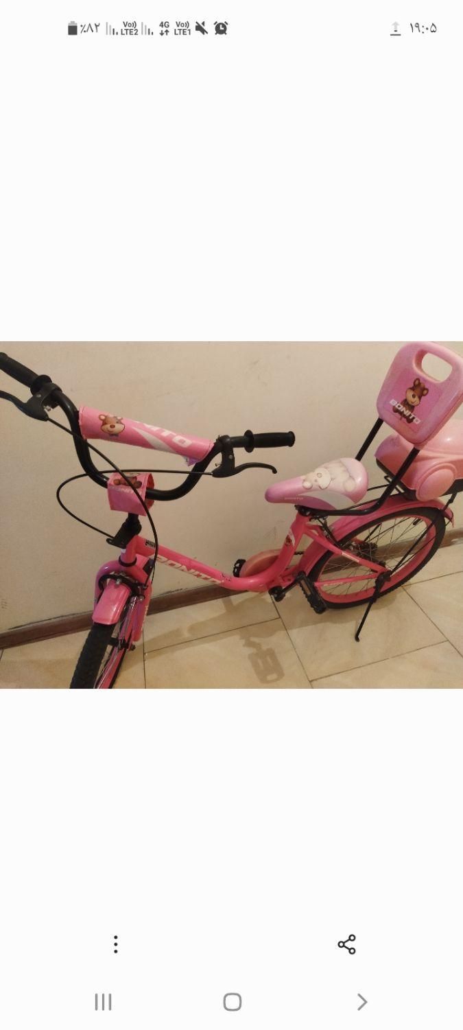 دوچرخه دخترانه صورتی|دوچرخه، اسکیت، اسکوتر|اندیشه, شهرک مریم|دیوار