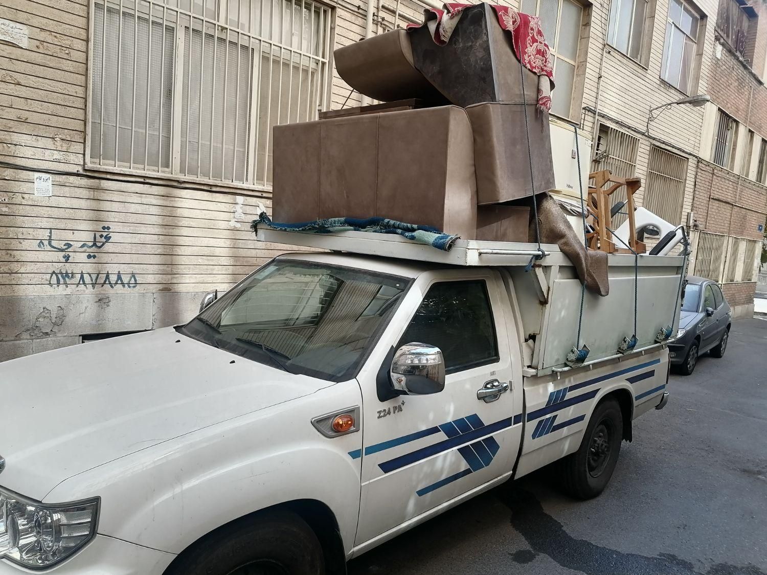 نیسان بار وانت بار حمل بار بسته بندی کل نقاط تهران|خدمات حمل و نقل|تهران, باغ فیض|دیوار