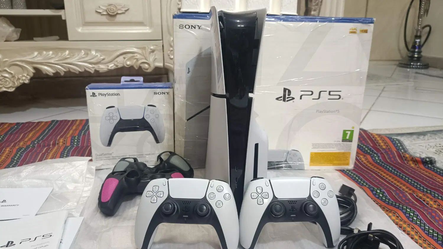 ps5 اسلیم 1ترا دیسک خور اروپا 2 دسته نونو|کنسول، بازی ویدئویی و آنلاین|تهران, مینابی|دیوار