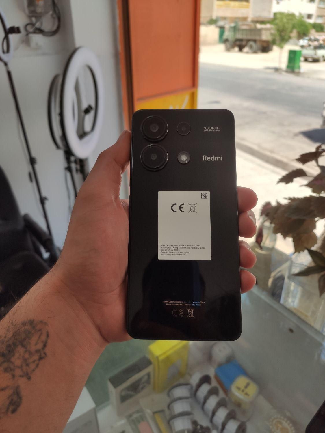 شیائومی Redmi Note 13 با حافظهٔ ۲۵۶ گیگابایت|موبایل|شیراز, احمدآباد|دیوار