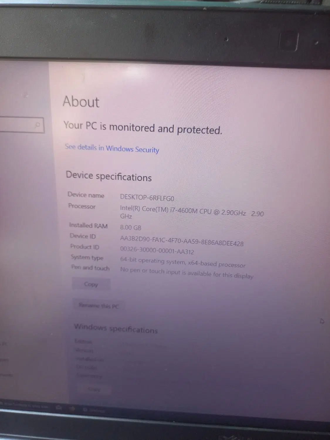 فروش لب تاب Dell|رایانه همراه|اصفهان, ملک‌شهر|دیوار