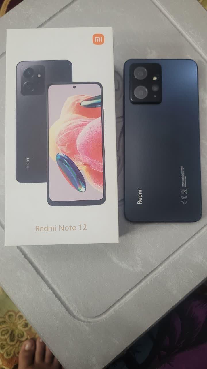 شیائومی Redmi Note 12 4G با حافظهٔ ۱۲۸ گیگابایت|موبایل|تهران, جیحون|دیوار