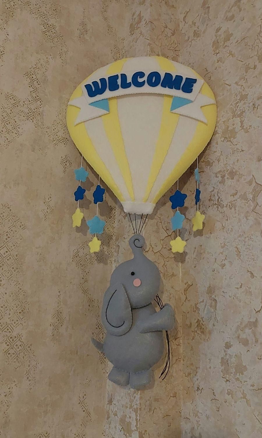 آویز نمدی اتاق کودک|اسباب و اثاث بچه|کرمانشاه, |دیوار