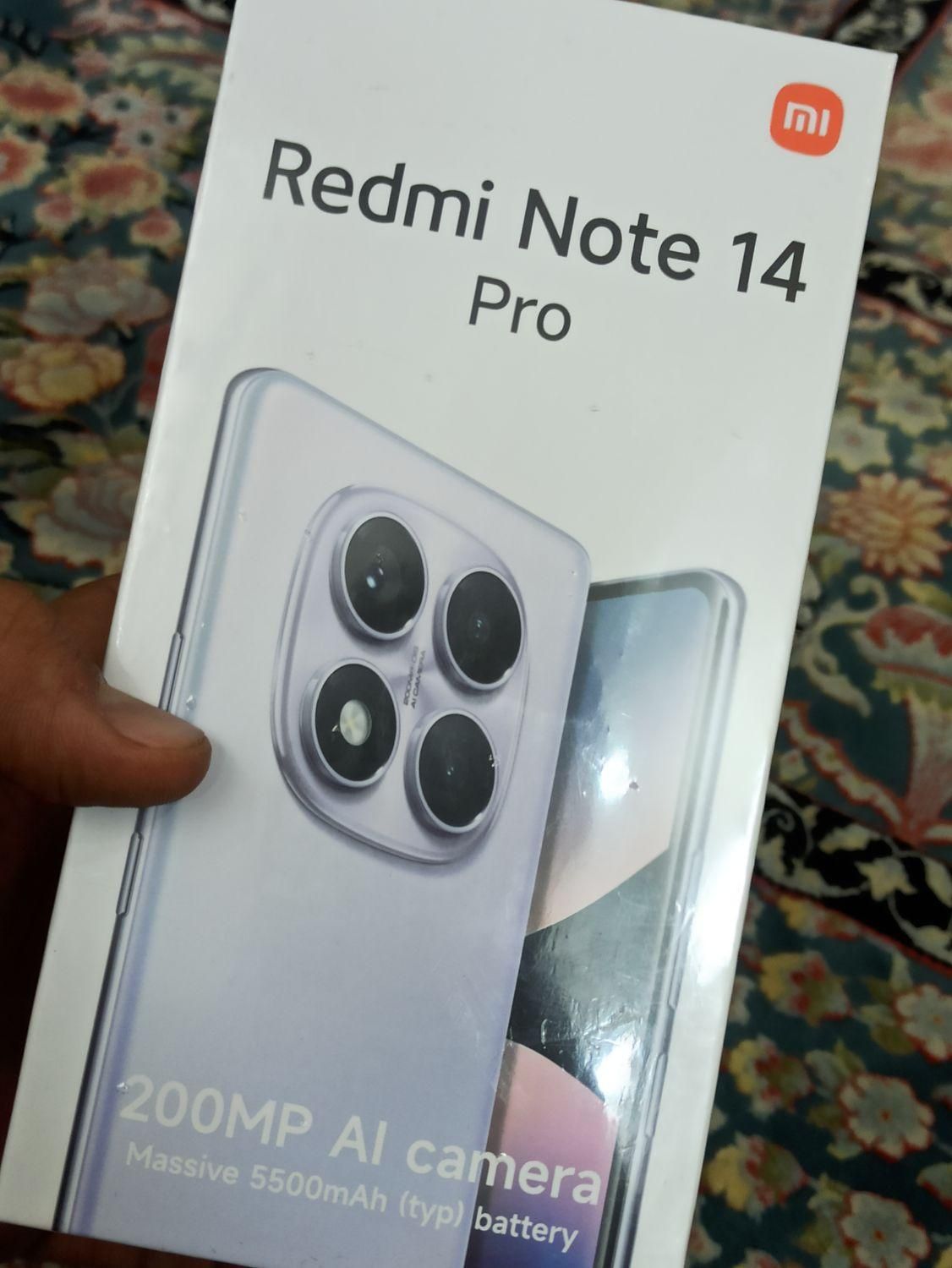note 14pro 256GB آکبند|موبایل|تهران, شهرک شریعتی|دیوار