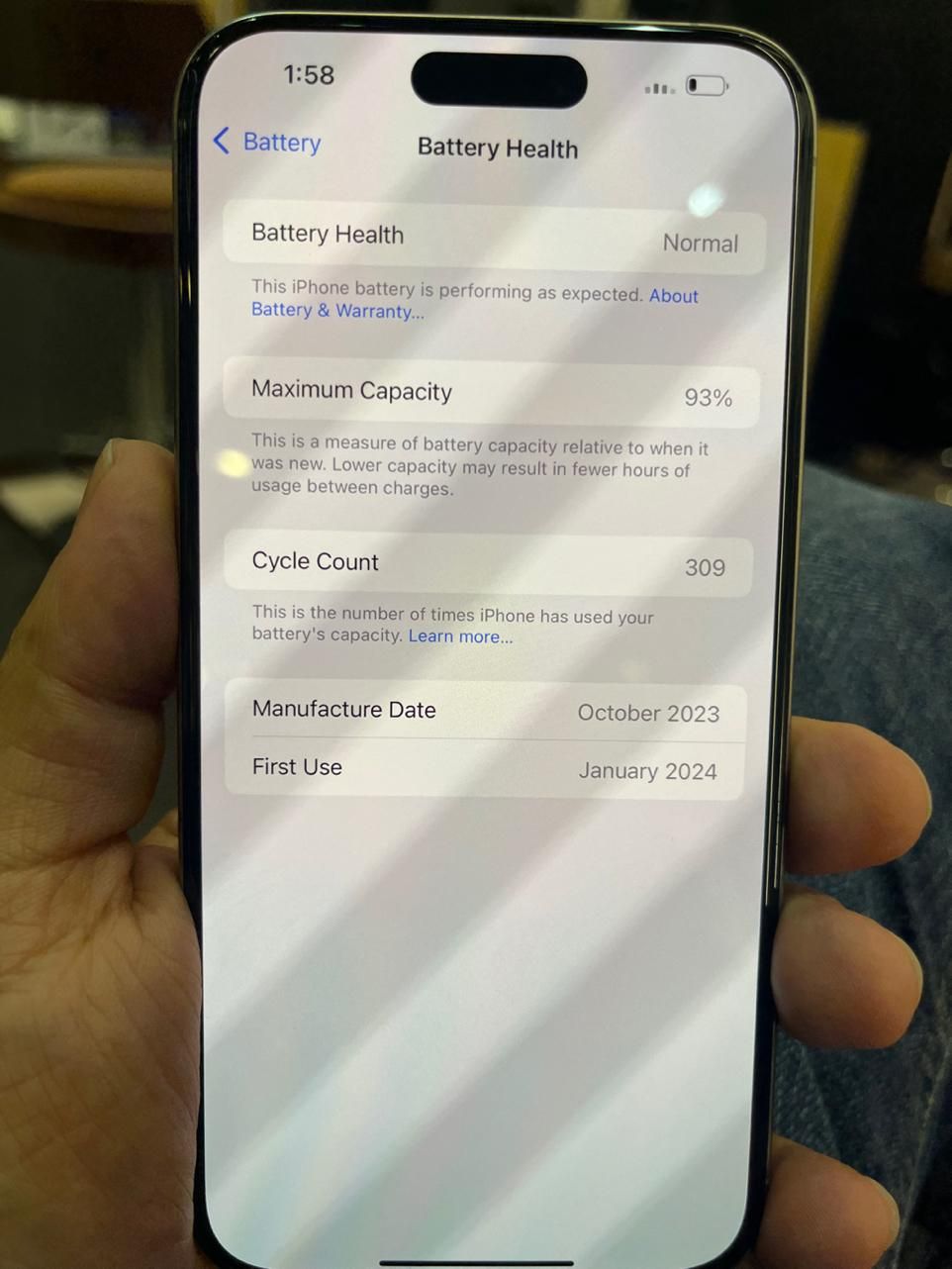 اپل iPhone 15 Pro Max کارکرده با ریجستر|موبایل|تهران, دربند|دیوار
