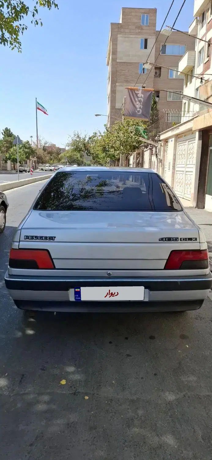 پژو 405 نقره ای  سالم و تمیز|خودرو سواری و وانت|تهران, شهرک ولیعصر جنوبی|دیوار