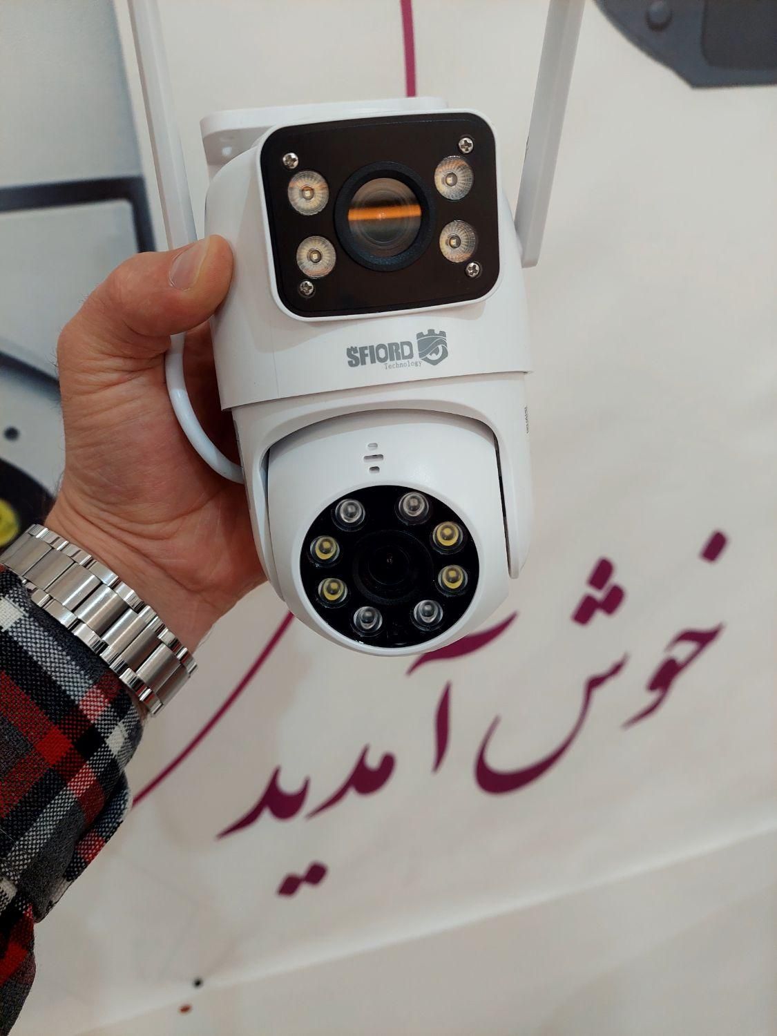 دوربین دولنز ضدآب مدل z322 چرخشی دارای دزدگیر|دوربین مداربسته|زنجان, |دیوار