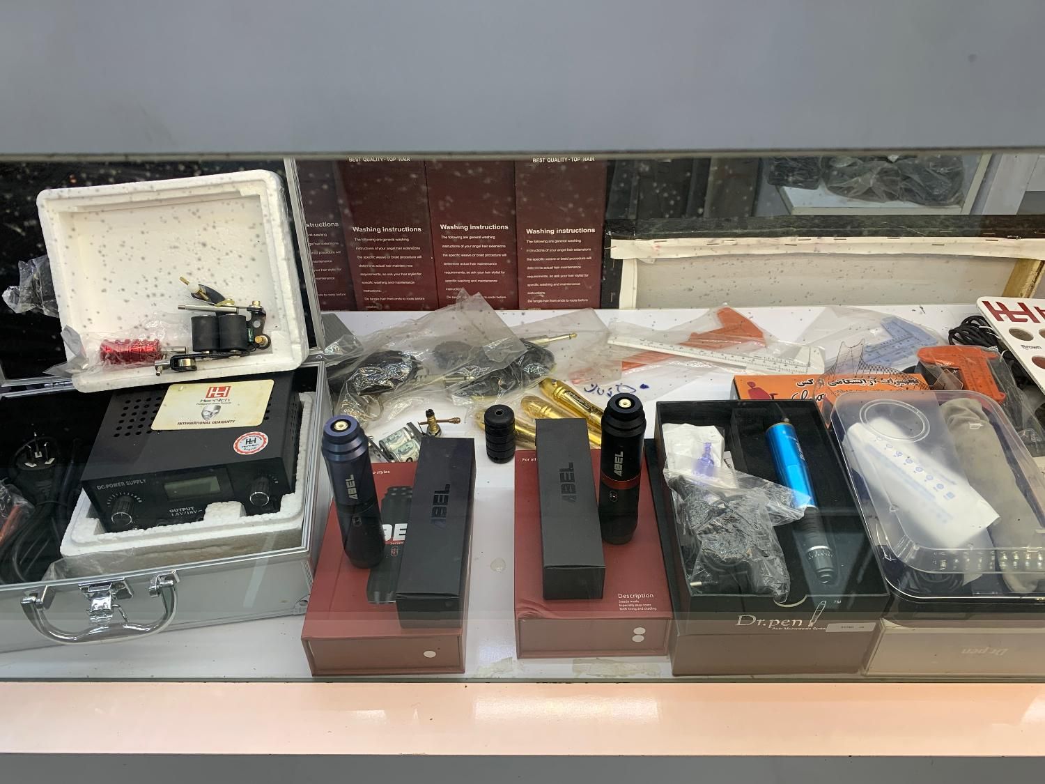 لوازم تاتو و میکرو دستگاه تاتو پانصد|آرایشی، بهداشتی، درمانی|کاشان, رسالت|دیوار