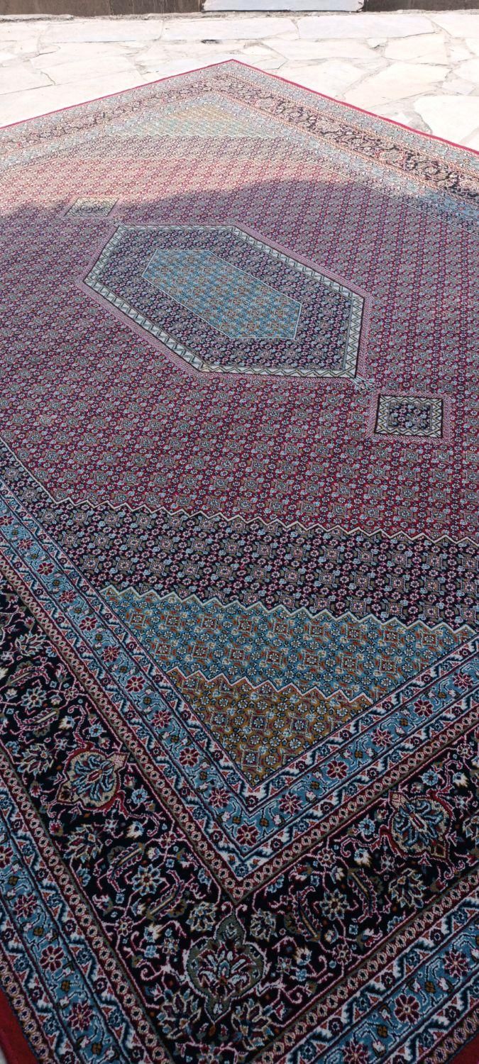 ۴ تخته فرش ( ۱۲ متری . ماهی تکاب) در حد نو|فرش|قروه, |دیوار