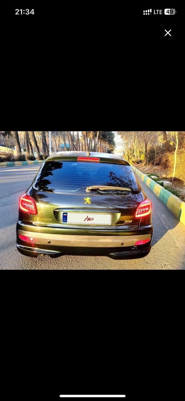 پژو 206 تیپ ۲، مدل ۱۳۸۲|خودرو سواری و وانت|تهران, افسریه|دیوار